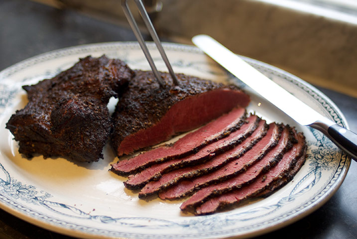 Making pastrami: Making pastrami 7