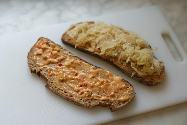 Making salt beef: Salt beef 4