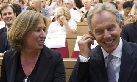 Tony Blair and Tzipi Livni 