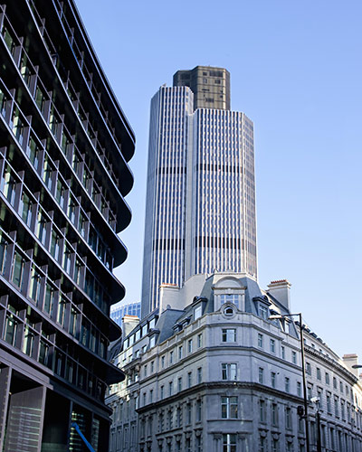 Tall buildings: Tower 42, formerly known as the NatWest Tower