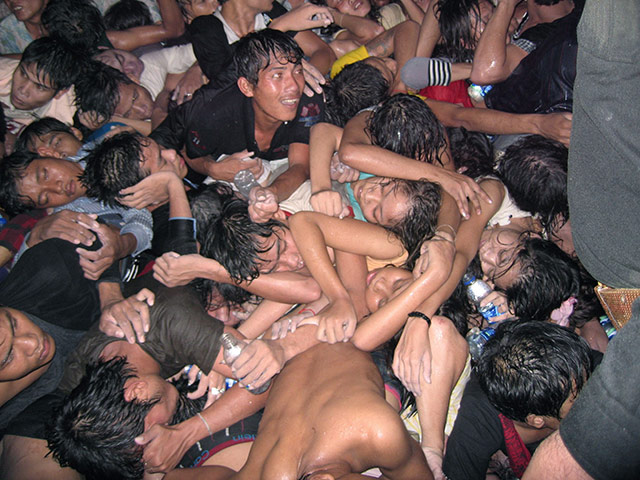 Cambodian stampeded: People are crushed in a stampede on a bridge in Phnom Penh