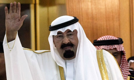 King Abdullah of Saudi Arabia