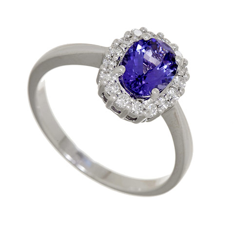 Royal Engagement: One of three rings promoted by television marketers QVC