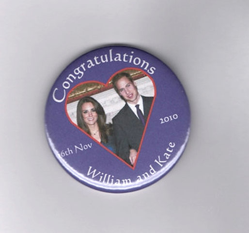 Royal Engagement: Prince William and Kate Middleton souvenirs - 17 Nov 2010