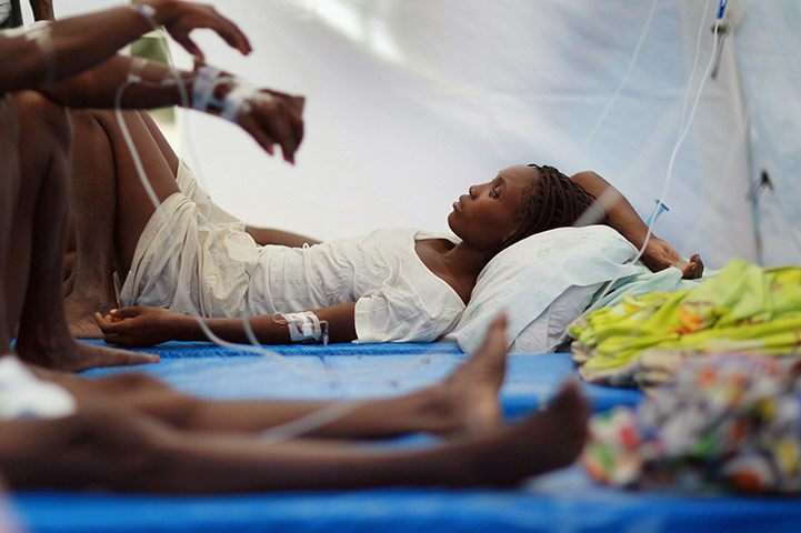 24 hours in pics: Samaritan's Purse cholera treatment facility