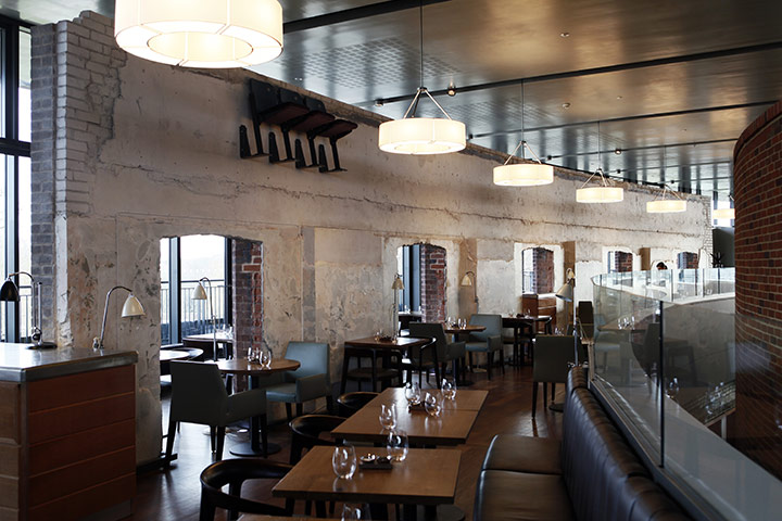 RSC Stratford-upon-Avon : Interiors of the newly restored Royal Shakespeare Theatre