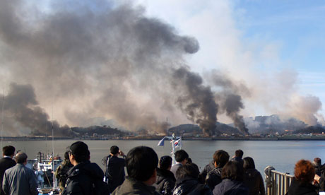 South Korea at Yeonpyeong island