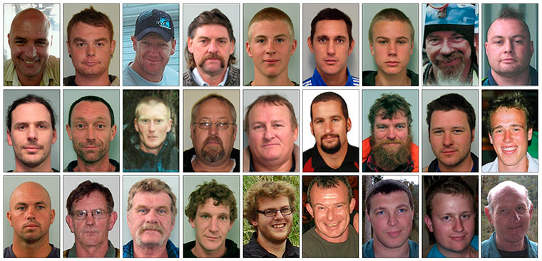 NZ miners: 27 of the 29 miners trapped inside the Pike River Coal mine, New Zealand