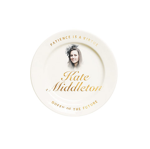 royals: Kate and Wills plate