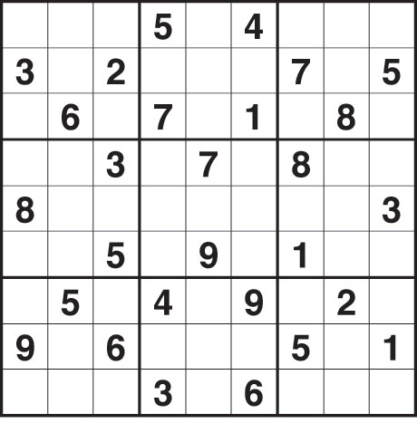 Free Sudoku Printable Puzzles on Free Sudoku Puzzles To Print 6 Per Page