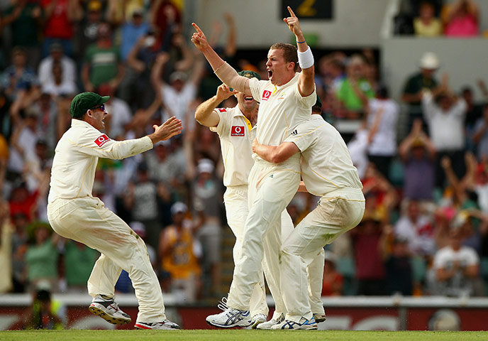ashes hat-tricks: First Test - Australia v England: Day One