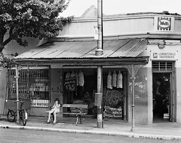 David Goldblatt: SLEGS BLANKES / EUROPEANS ONLY, Derby Road, Lorentzville, December 1973 