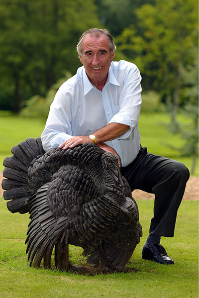 Bernard Matthews Obituary: Bernard Matthews at Great Witchingham Hall, Norfolk, Britain