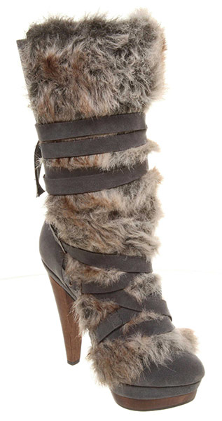Key trends: faux fur: Boots