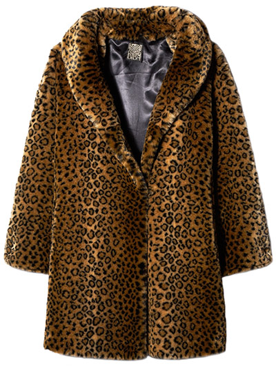 Key trends: faux fur: Coat