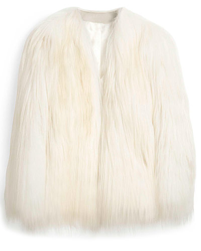 Key trends: faux fur: Shearling coat