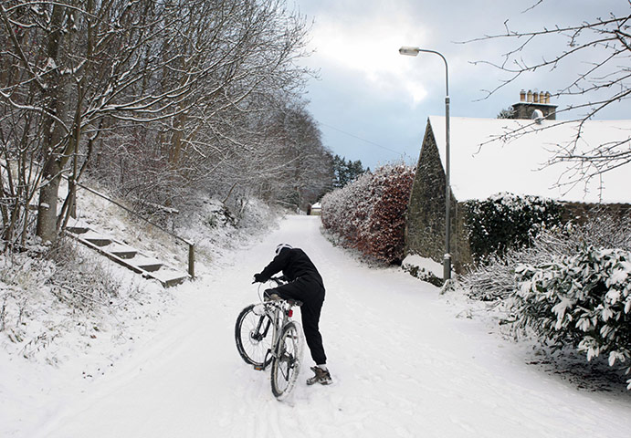 Snowy weather: Snowy weather