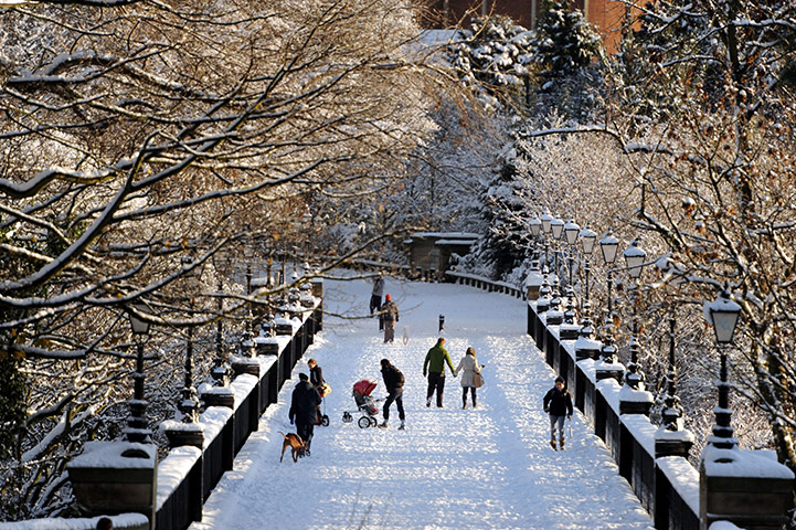 Snowy weather: Snowy weather