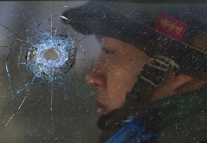 korea crisis: A South Korean marine