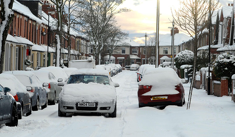 winter weather: Monkseaton