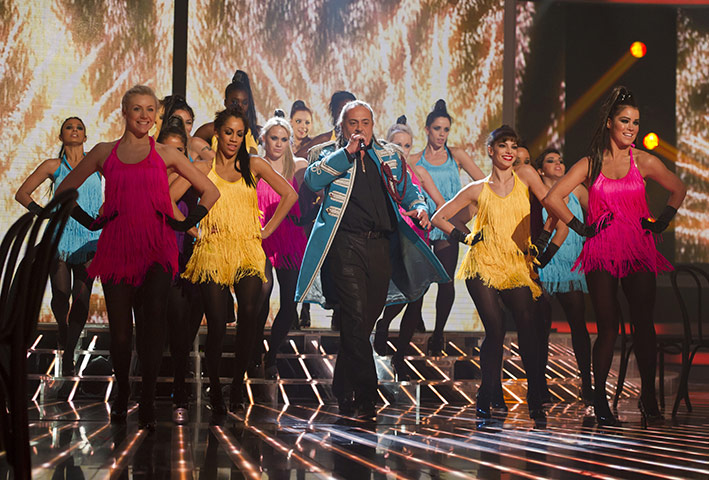 Wagner X factor:  The X Factor Live, Wagner Carrilho performs on Beatles Night 