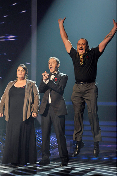 Wagner X factor: 'The X Factor' Results Show Live 14 Nov 2010, Wagner Carrilho