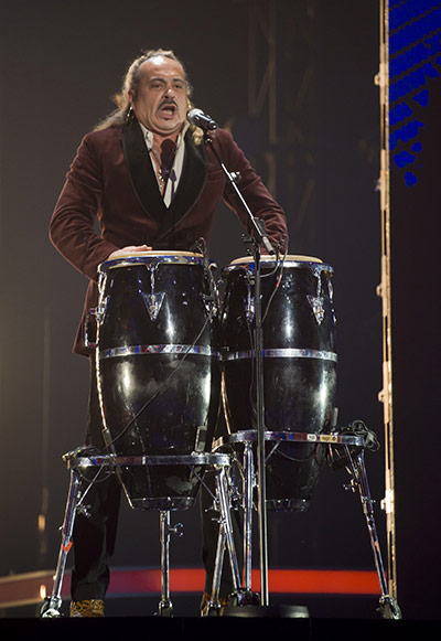 Wagner X factor: 'The X Factor' Live Show, TV programme, London, Britain - 09 Oct 2010