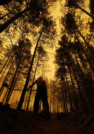 Year in Climate: Fires in Russia