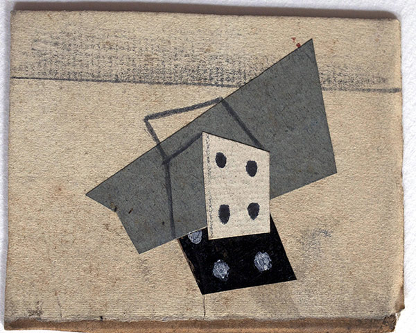 New Picasso collection  : Drawing of a dice by Picasso