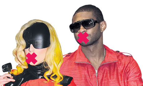 Lady Gaga Usher