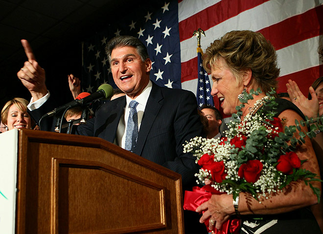 Winners & losers midterms: Joe Manchin Attends Election Night Gathering In Charleston