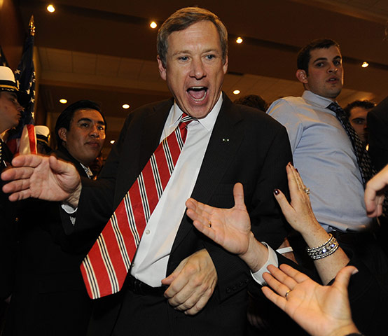 Midterm Election night : Republican US Senate candidate Mark Kirk 