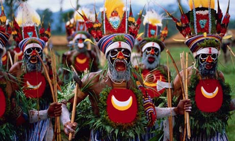  perform at Mount Hagen Papua New Guinea Photograph Bob Krist Corbis