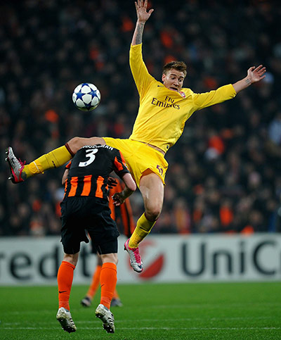 Arsenal: FC Shakhtar Donetsk v Arsenal - UEFA Champions League