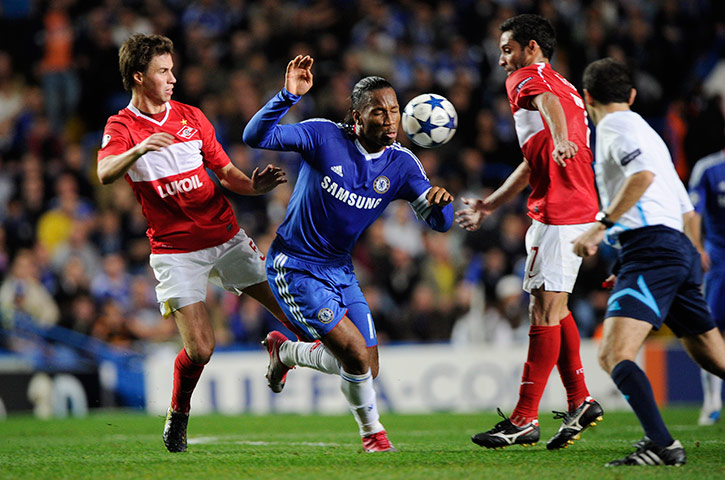 sport: Chelsea v Spartak Moscow