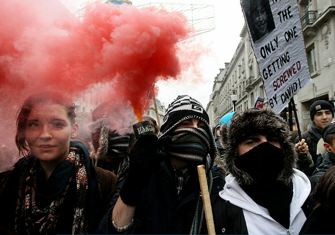 Student demonstration