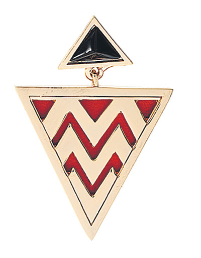 Christmas party: Asos earrings