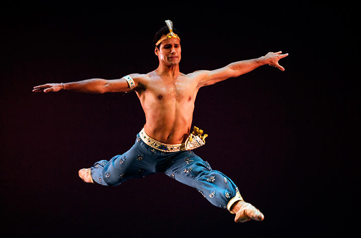 ABT in Cuba: Jose Manuel Carreno of the American Ballet Theatre performs in Havana, Cuba