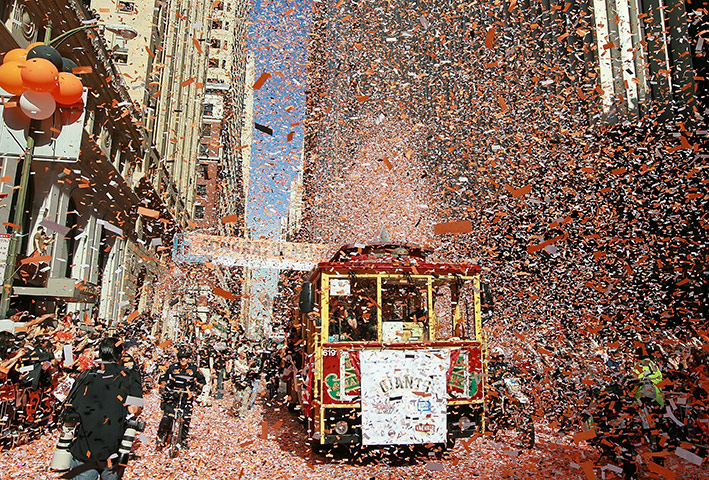 24 hours in pictures: San Francisco Giants Victory Parade