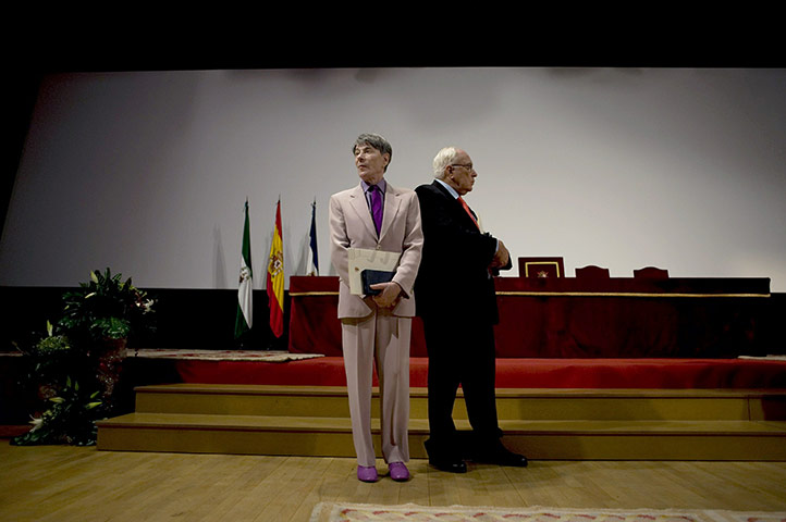 24 hours in pictures: Gold Medals for Merit in Fine Arts awards ceremony