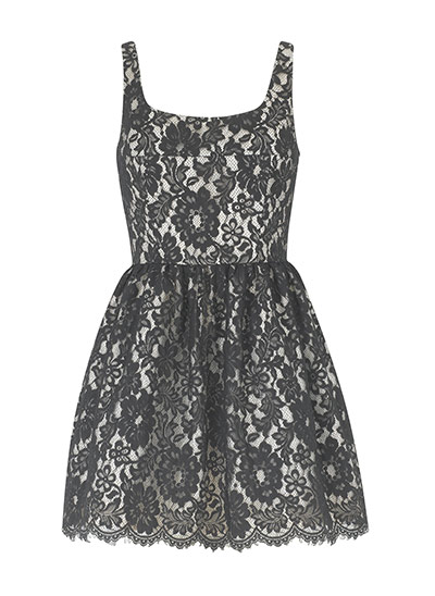 lace: M&S lace prom dress