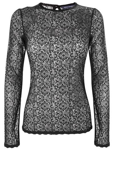 lace: lace jumper from french connection