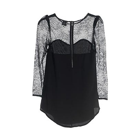 lace: Reiss lace top