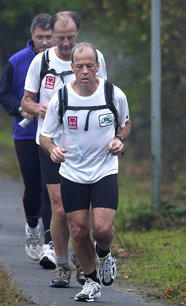 Hard scientists: British Explorer Dr Mike Stroud