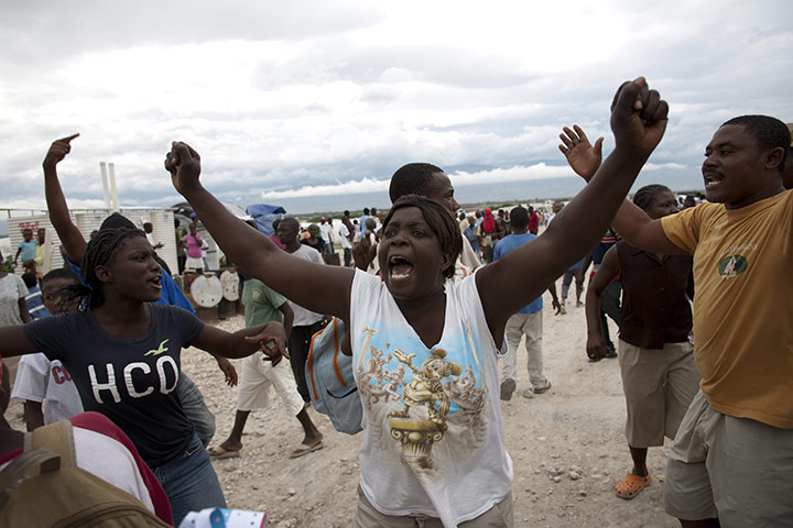 Haiti Camp: Haiti braced for Tropical Storm Tomas