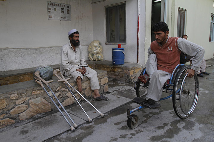 Disabled Afghans
