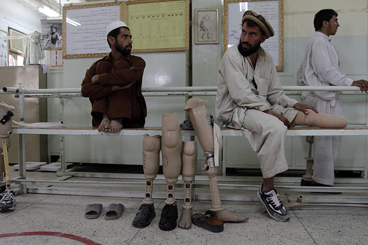 Disabled Afghans