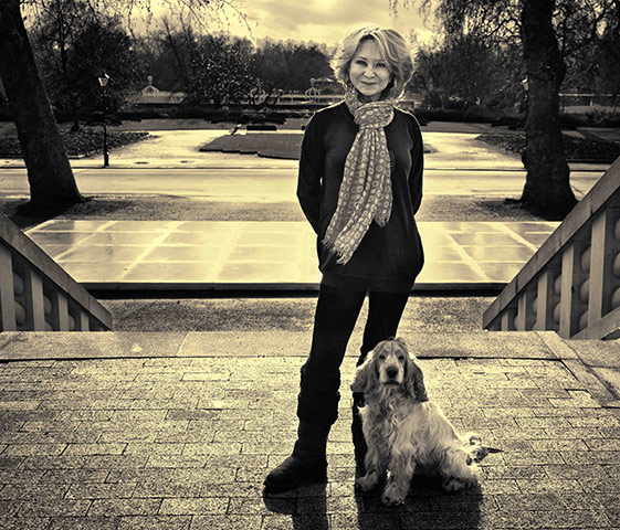 Dogs: Celebrity Photo Ehibition for Guide Dogs Felicity Kendall - George     