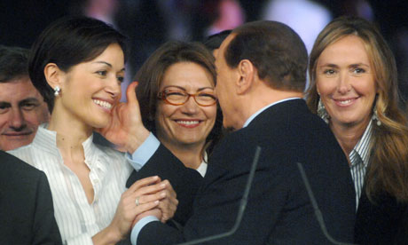 Mara Carfagna and Silvio Berlusconi