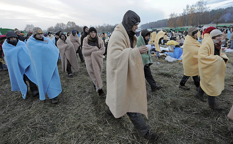 Anti-nuclear protests: Anti-nuclear protesters demonstrate for their freedom